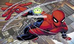 پوستردیواری کودک اسپایدرمن کد 12775