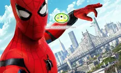 پوستردیواری کودک اسپایدرمن کد 12777