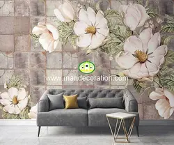 پوستردیواری گل سه بعدی لوکس کد vip091