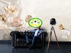 پوستردیواری گل سه بعدی لوکس کد vip112