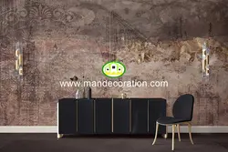 پوستردیواری پتینه ای لوکس کد vip202