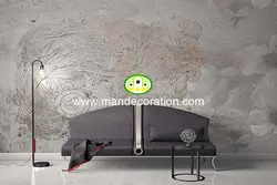 پوستردیواری پتینه ای لوکس کد vip206