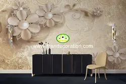 پوستردیواری گل سه بعدی لوکس کد vip222