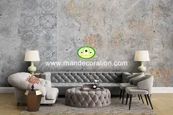 پوستردیواری پتینه ای لوکس کد vip230