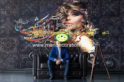 پوستردیواری خطی نستعلیق لوکس کد vip223