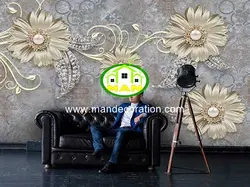 پوستردیواری گل سه بعدی لوکس کد vip151