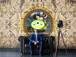 پوستردیواری نقاشی سه بعدی لوکس کد vip170