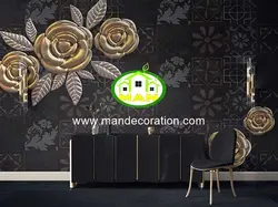 پوستردیواری گل سه بعدی لوکس کد vip169