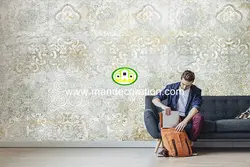 پوستردیواری داماسک پتینه لوکس کد vip252