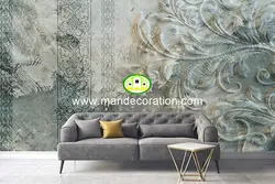 پوستردیواری گچبری سه بعدی لوکس کد vip260