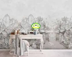 پوستردیواری گل سه بعدی لوکس کد vip314