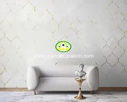 پوستردیواری پتینه سه بعدی لوکس کد vip323