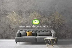 پوستردیواری داماسک پتینه لوکس کد vip271