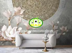 پوستردیواری گل سه بعدی لوکس کد vip193