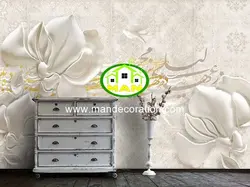 پوستردیواری گل سه بعدی لوکس کد vip195