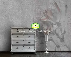 پوستردیواری گل پتینه ای لوکس کد vip333