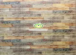 دیوار پوش فومی طرح آنتیک کرم 8 میل وارداتی