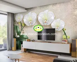 پوستردیواری گل سه بعدی لوکس کد vip339