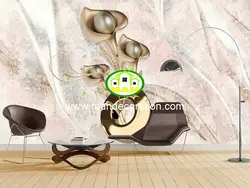 پوستردیواری گل سه بعدی لوکس کد vip403