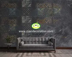 پوستردیواری پتینه ای لوکس کد vip351