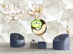 پوستردیواری گل سه بعدی لوکس کد vip407