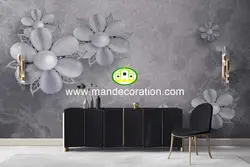 پوستردیواری گل سه بعدی لوکس کد vip293