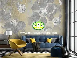 پوستردیواری سه بعدی پتینه لوکس کد vip427