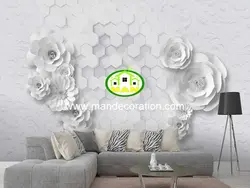 پوستردیواری گچبری سه بعدی لوکس کد vip433