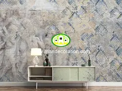 پوستردیواری پتینه ای لوکس کد vip430