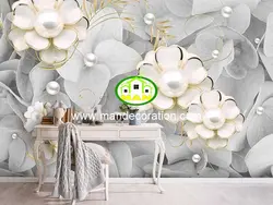 پوستردیواری گل سه بعدی لوکس کد vip428