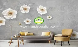 پوستردیواری گل لوکس کد vip526