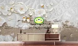 پوستردیواری سه بعدی گل لوکس کد vip527