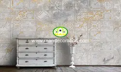 پوستردیواری داماسک پتینه لوکس کد vip525