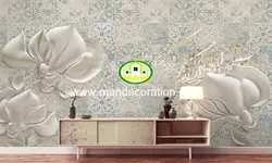 پوستردیواری سه بعدی گل لوکس کد vip529