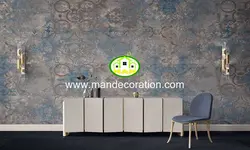 پوستردیواری داماسک پتینه لوکس کد vip535