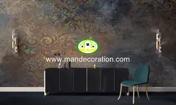 پوستردیواری داماسک پتینه لوکس کد vip537