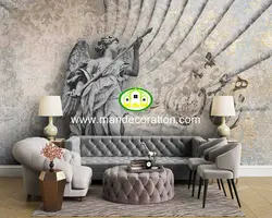 پوستردیواری خطی نستعلیق سه بعدی لوکس کد vip370