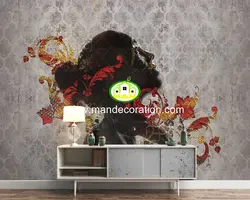 پوستردیواری چهره پتینه لوکس کد vip374