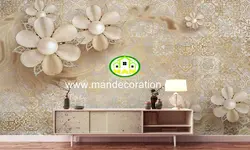 پوستردیواری سه بعدی گل لوکس کد vip552