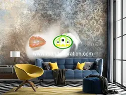 پوستردیواری چهره پتینه لوکس کد vip450