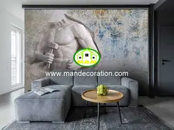 پوستردیواری گچبری پتینه لوکس کد vip401