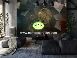 پوستردیواری سه بعدی لوکس کد vip461