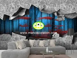 پوستردیواری سه بعدی لوکس کد vip478