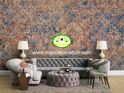 پوستردیواری پتینه داماسک لوکس کد vip479