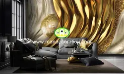 پوستردیواری سه بعدی لوکس کد vip616