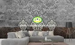 پوستردیواری سه بعدی داماسک لوکس کد vip617