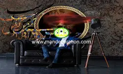 پوستردیواری خطی نستعلیق لوکس کد vip636