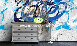 پوستردیواری خطی نستعلیق لوکس کد vip657