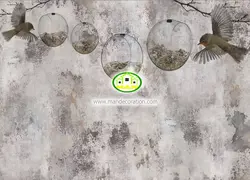 پوستردیواری سه بعدی پتینه لوکس کد vip659