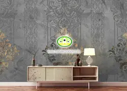 پوستردیواری سه بعدی داماسک لوکس کد vip662